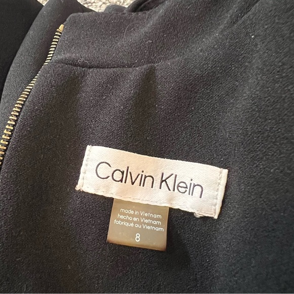 Calvin Klein Black Jumpsuit with fitted Waistline - Picture 7 of 10